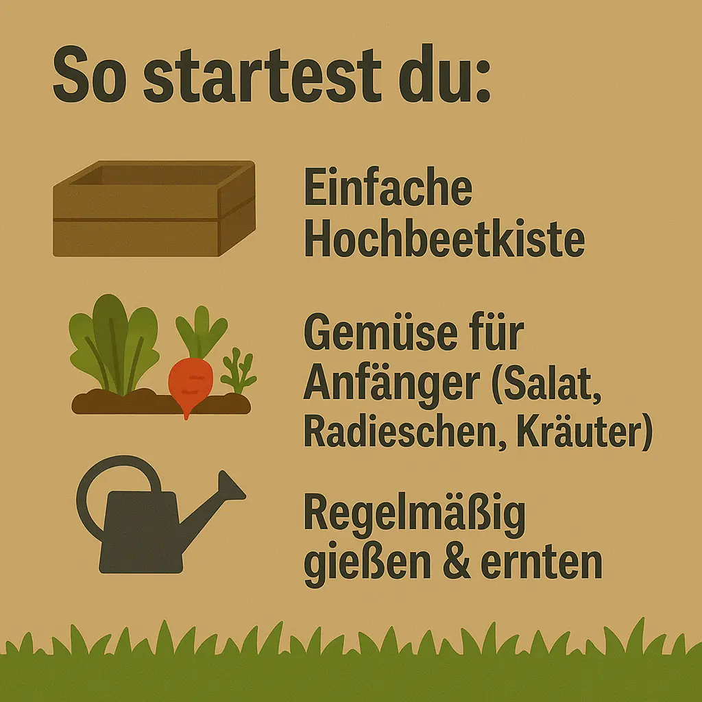 Hochbeet starten -Tipps für Einsteiger.