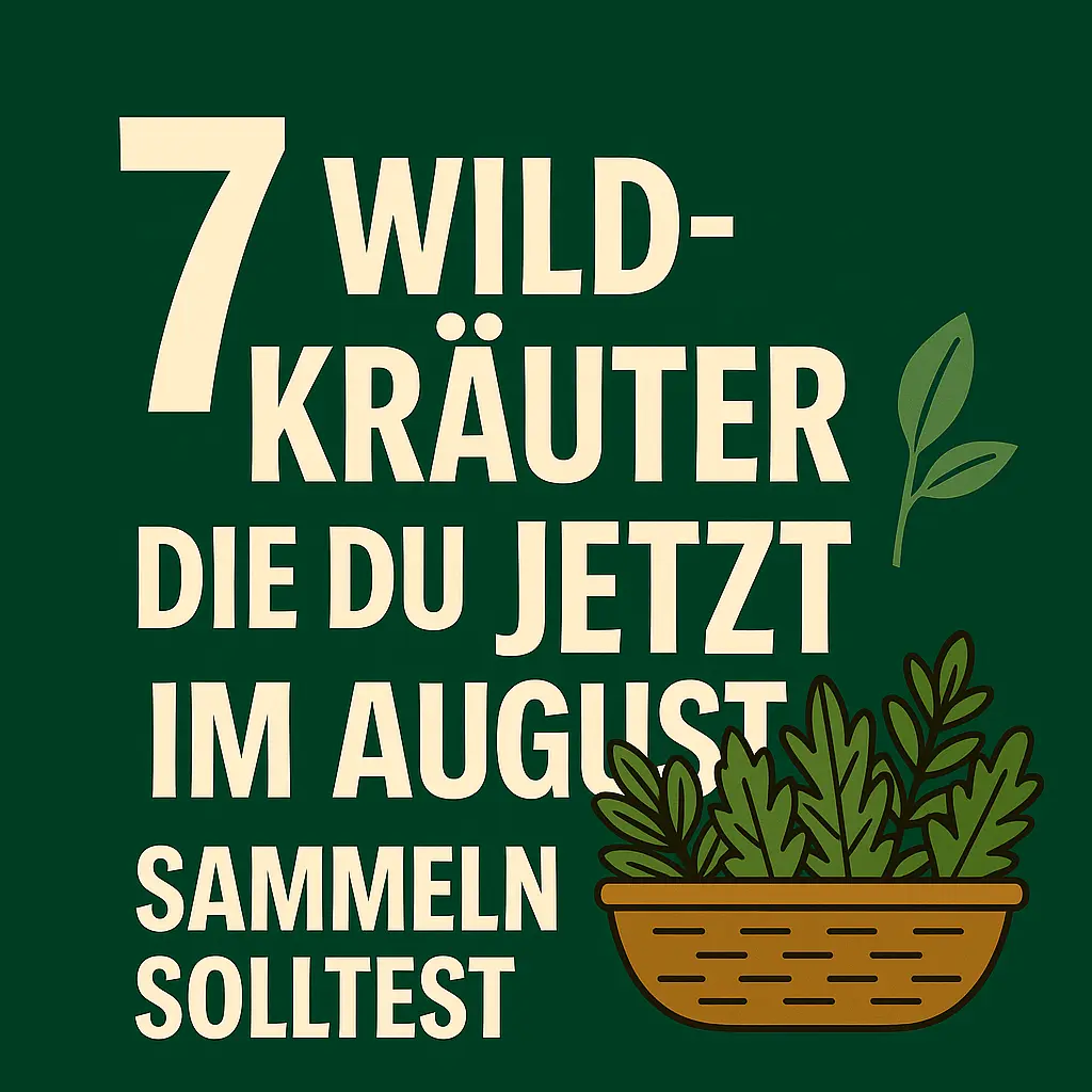 Wildkräuter sammeln August