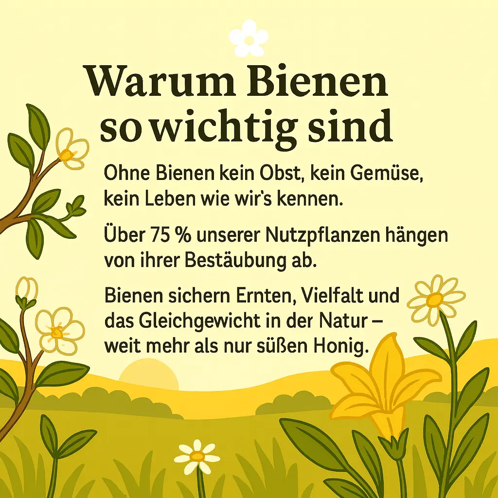 Warum Bienen für Natur und Selbstversorgung wichtig sind