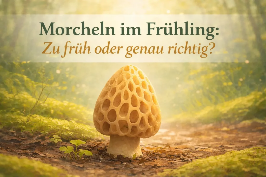 Morcheln im Frühling – wann beginnt die Morchelsaison
