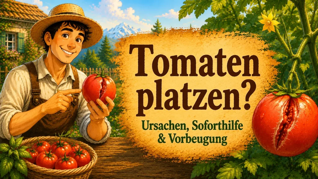 Geplatzte Tomaten am Strauch – Ursachen, Soforthilfe und Vorbeugung einfach erklärt